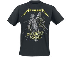 Metallica ...And Justice For All - Tracklist Heren T-shirt - zwart - S