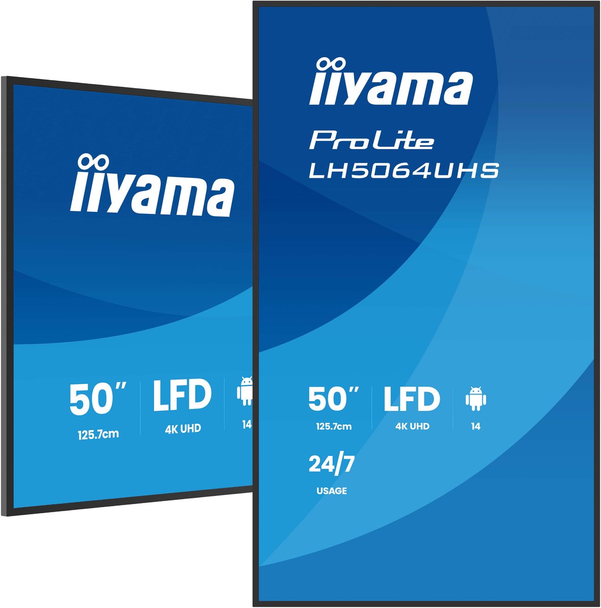 Monitor Iiyama LH5064UHS-B1AG 50"" 4K Ultra HD LCD