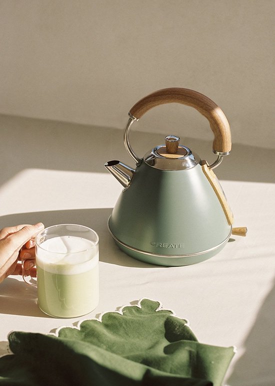 CREATE - Bouilloire, Sage - KETTLE RETRO 1L