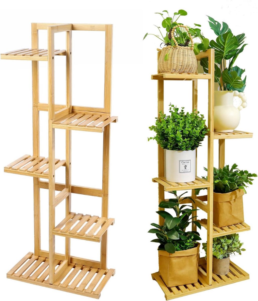 Plantentafel - Plantenstandaard voor Binnen - Plantenzuil