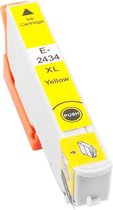 Print-Equipment Inkt cartridges / Alternatief voor Epson T2434 24XL yellow | Epson Expression Photo XP-55/ XP-750/ XP-760/ XP-850/ XP-860/ XP-950/ XP-97