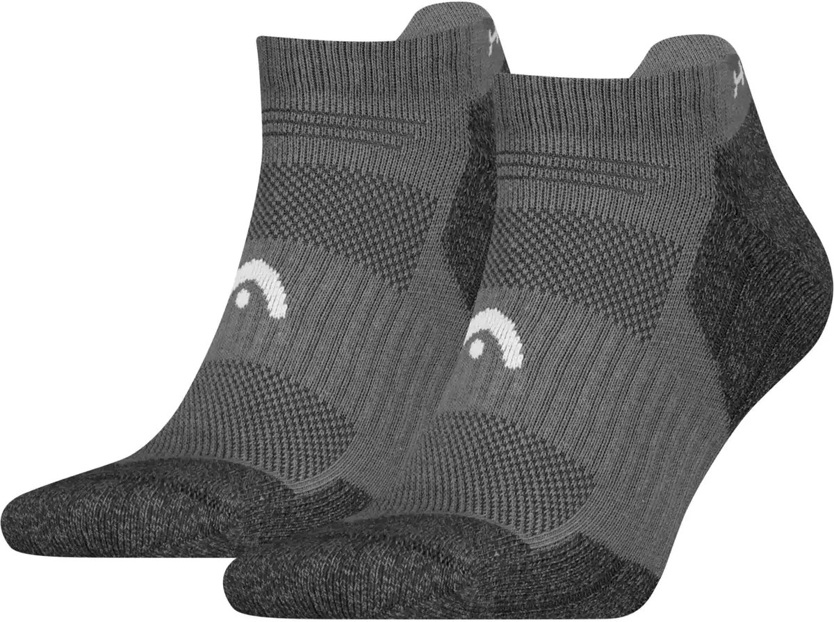 HEAD - Unisex - Hiking Sneakersokken - Alle Klimaten - 2 Pack - Maat 39-42