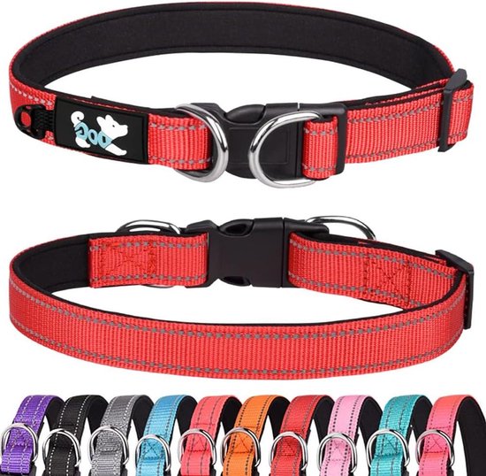 Huisdier leren spikes met studs decoratie halsband voor middelgrote en grote honden kopen vanaf een prijs van 13