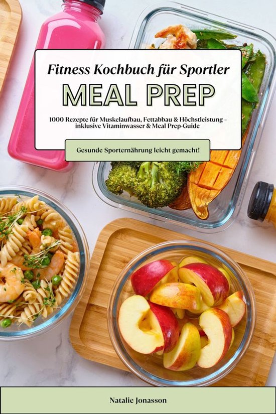 Meal Prep Fitness Kochbuch für Sportler: 1000 Rezepte für  ... - cover