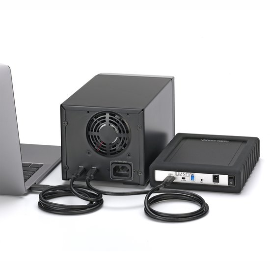 Oyen Digital Mobius 2C RAID 2-Bay USB-C HDD - 48TB van Merkloos — afbeelding 2