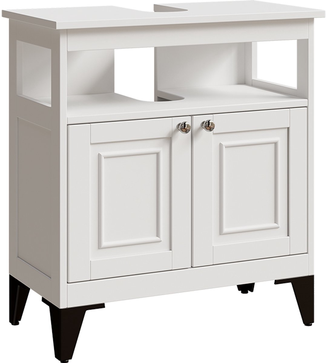 Vicco Vanity Wastafelonderkast – 60 x 65 cm Wit