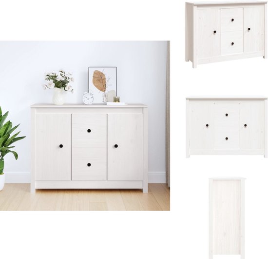 Basu Dressoir Grenen Mud [fsc] – Gratis thuisbezorgd - De Woon Winkel
