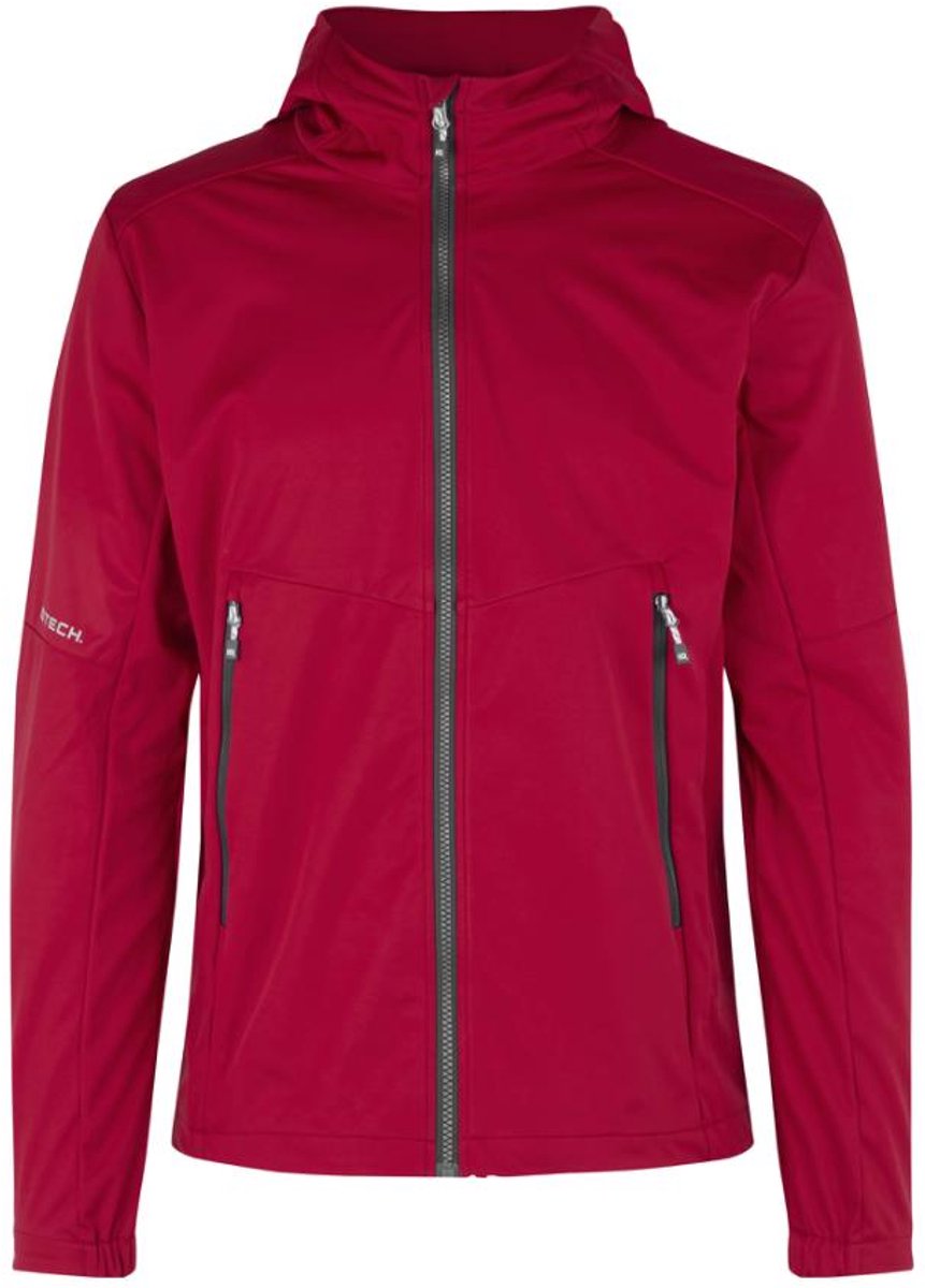 ID-Line 0836 Soft shell jacket light RoodXS