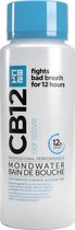 CB12 Sensitive Mondwater - 12 uur bescherming - Voor gevoelige tanden - Mentholsmaak - Alcoholvrij - 250 ml