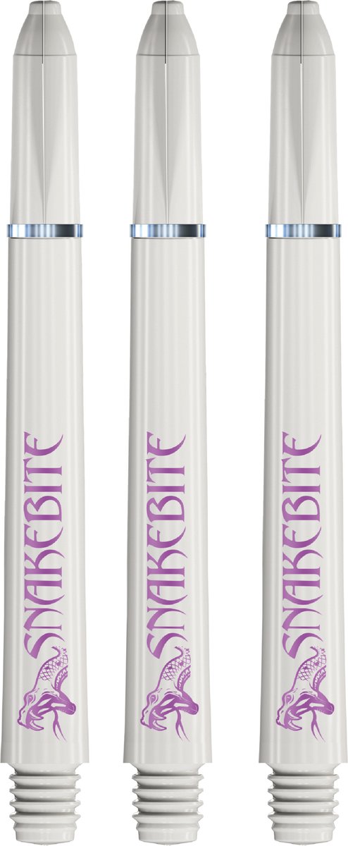 Red Dragon Snakebite Signature White - Dart Shafts Medium