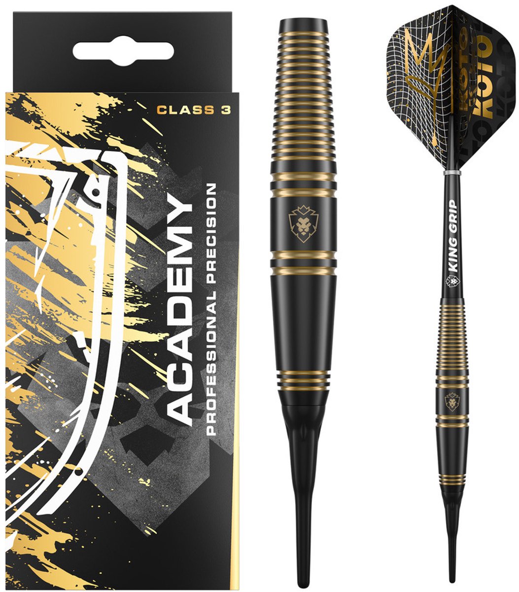 KOTO Academy Class 3 Brass Soft Tip - Dartpijlen