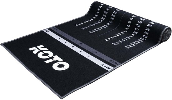 KOTO - Carpet Checkout Red, 285 x 60 cm