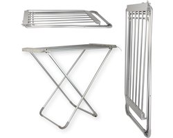Elektrisch Droogrek - Wasrek Inklapbaar - Aluminium