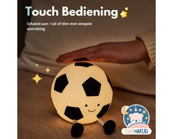 Kinder Nachtlampje Voetbal met Aanraaksensor - Slaap Maatjes