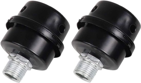 Uitlaat demper universeel 60- 26mm chroom met tapse tuit | Rinky Toys
