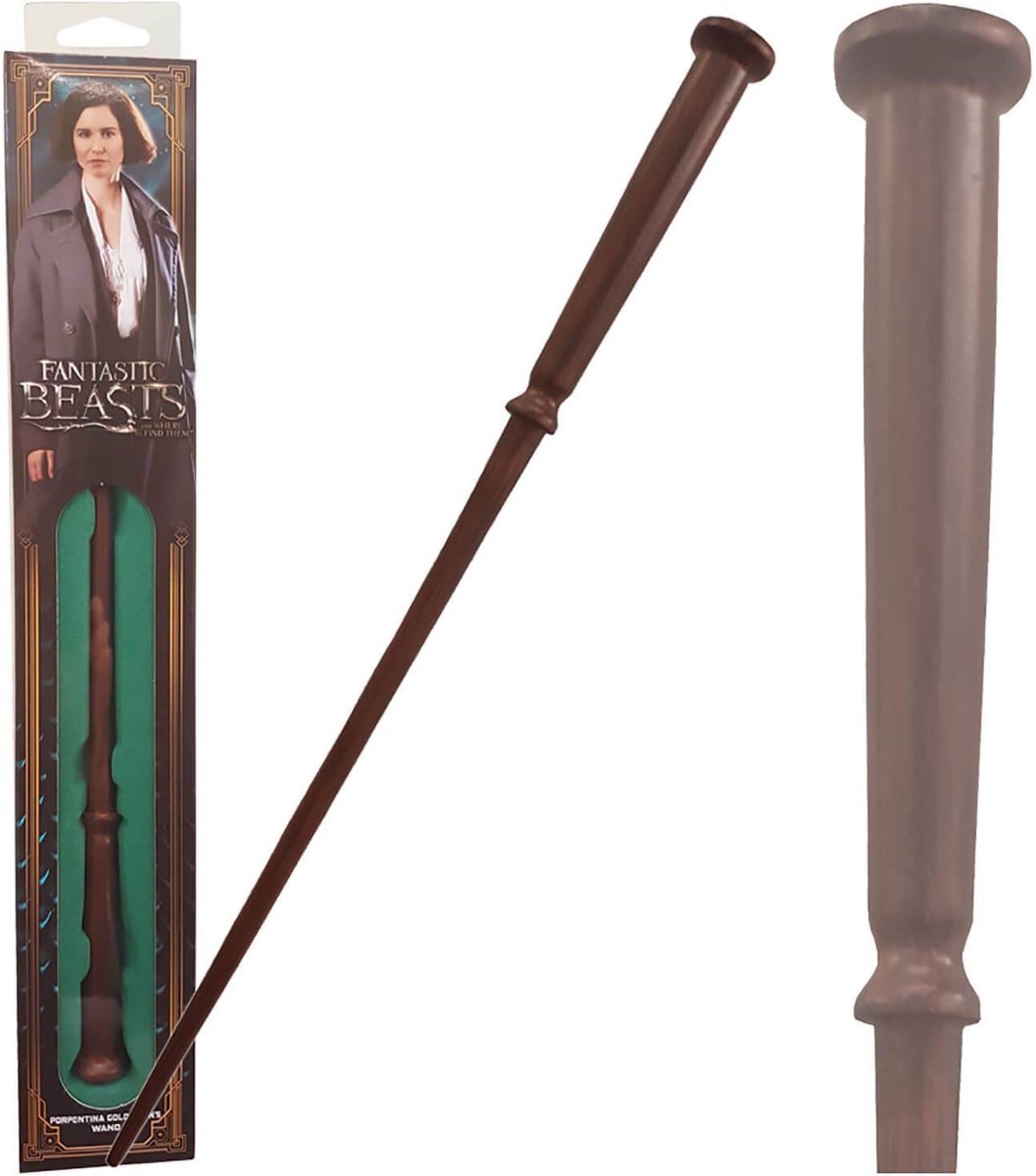 Noble Collection Fantastic Beasts Toverstaf / Toverstok Replica Porpentina Goldstein 38 cm Replica: down-scaled