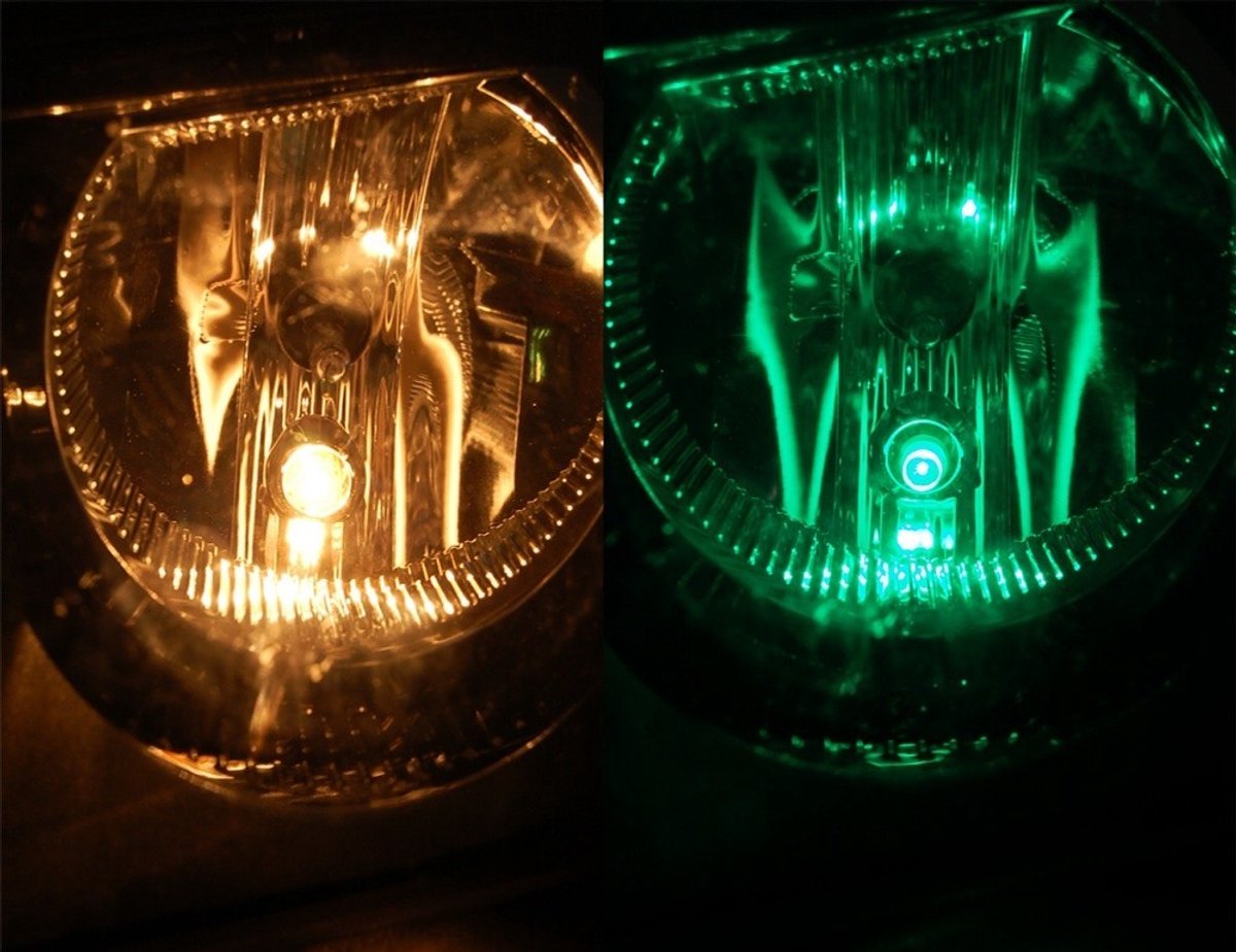 LED lamp - Ledson - 1-Led - T10 / W5W - Groen - 24V