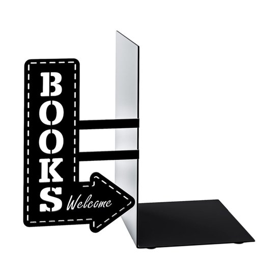 Balvi Bookend BookShop - Black