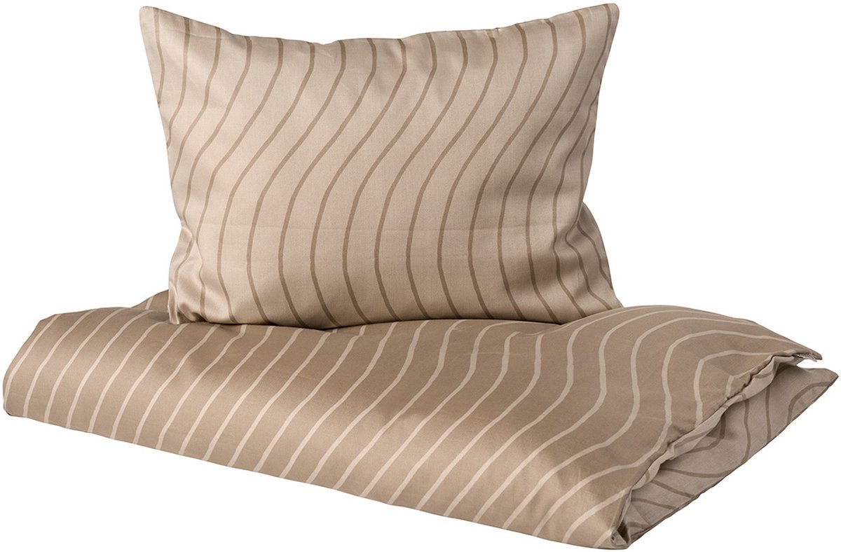 Leander Woodland Dekbedovertrek - Cappuccino - 100 x 140 cm