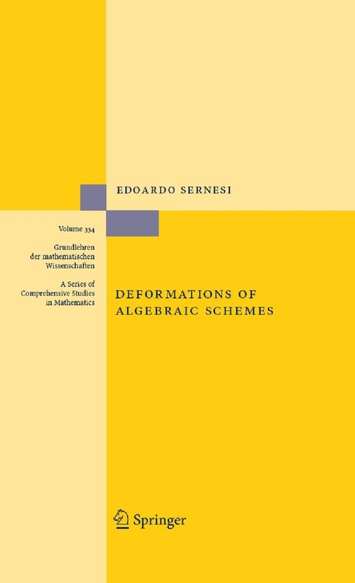 Deformations of Algebraic Schemes - cover