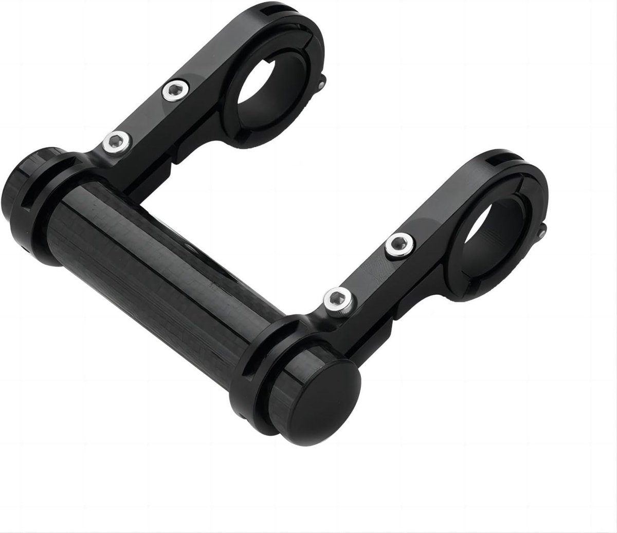 Ibenzoa® Uitbreidingsbeugel voor Fiets, Verlenging voor Accessoires en Apparatuur - Robuust en Multifunctioneel