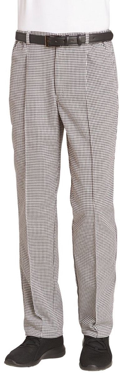 Leiber Kochhose 12/8800/25 Schwarz/Weiß-56
