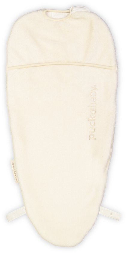 Puckababy Original Piep Inbakerslaapzak (0-3m) - Teddy - Pure