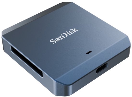Lecteur de carte mémoire SanDisk PRO-CINEMA CFexpress USB 3.2 Gen 2 Type-C Grijs