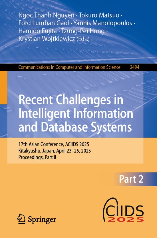 Communications in Computer and Information Science2494- Rece ... - cover
