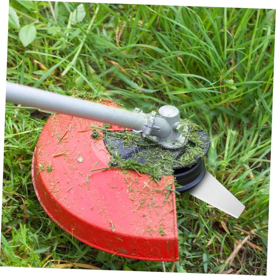 4 stuks grastrimmermessen - vervanging messen voor grasmaaiers - metalen zaagblad vervanging voor grasmaaier - Diafragma 5 mm - trimmermessen - accessoires voor lithium-ion grasmaaiers en elektrische grastrimmers van Merkloos	 — afbeelding 3