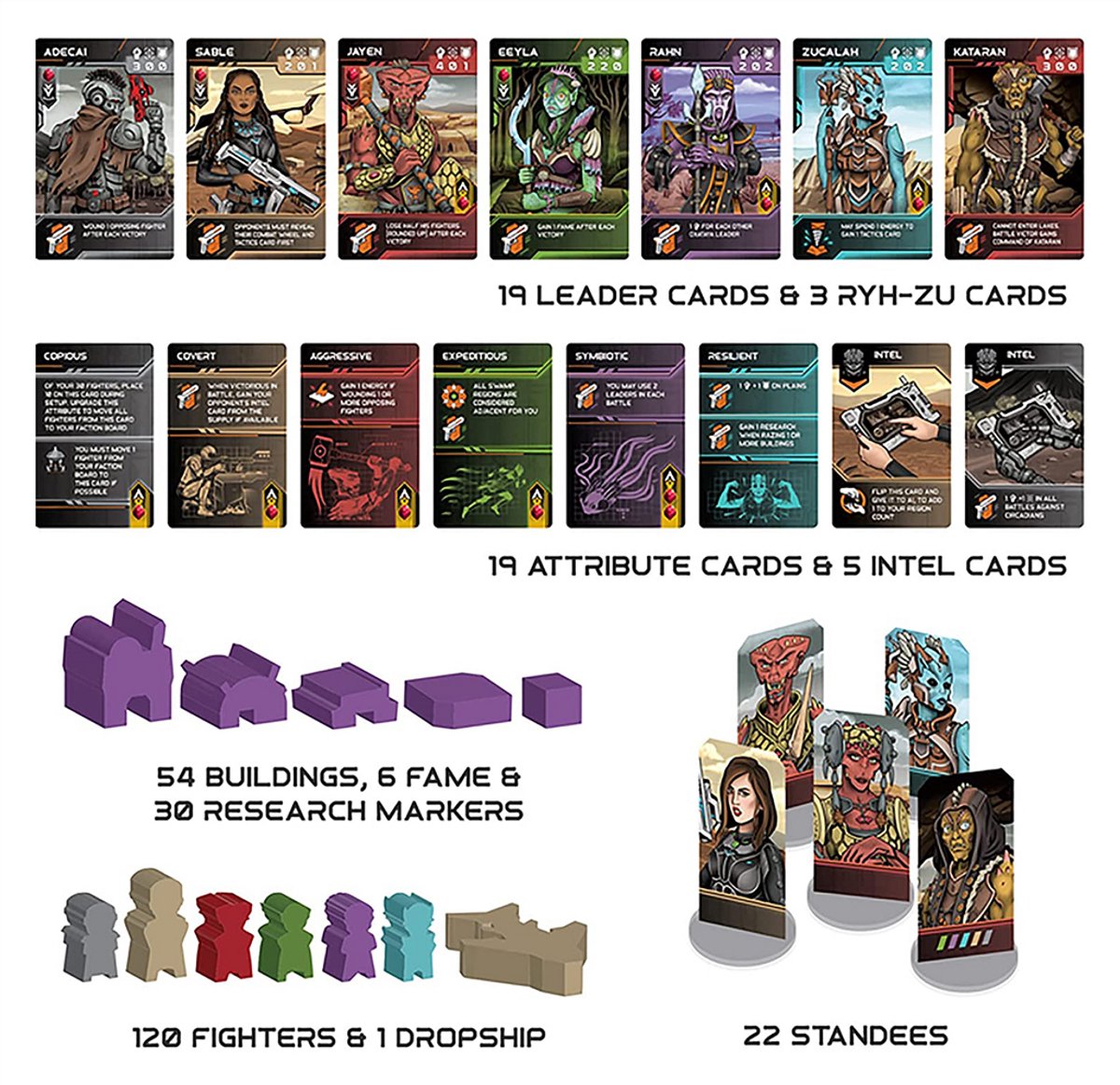 Circadians Chaos Order Bordspel - EN — cadeau in Spellen & Speelgoed - foto 2
