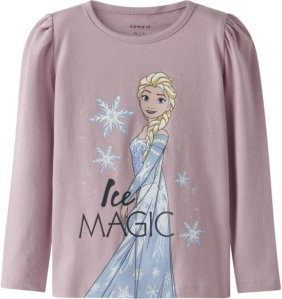 NAME IT - NMFOSMA FROZEN LS TOP BOX WDI - Filles - T-shirts à manches longues