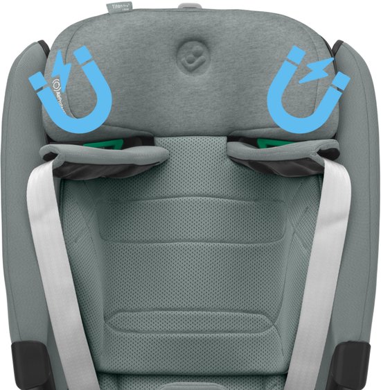 Maxi-Cosi Titan Pro 2 i-Size Autostoeltje - Authentic Grey - Vanaf ca. 15 maanden tot 12 jaar van Maxi-Cosi — afbeelding 5