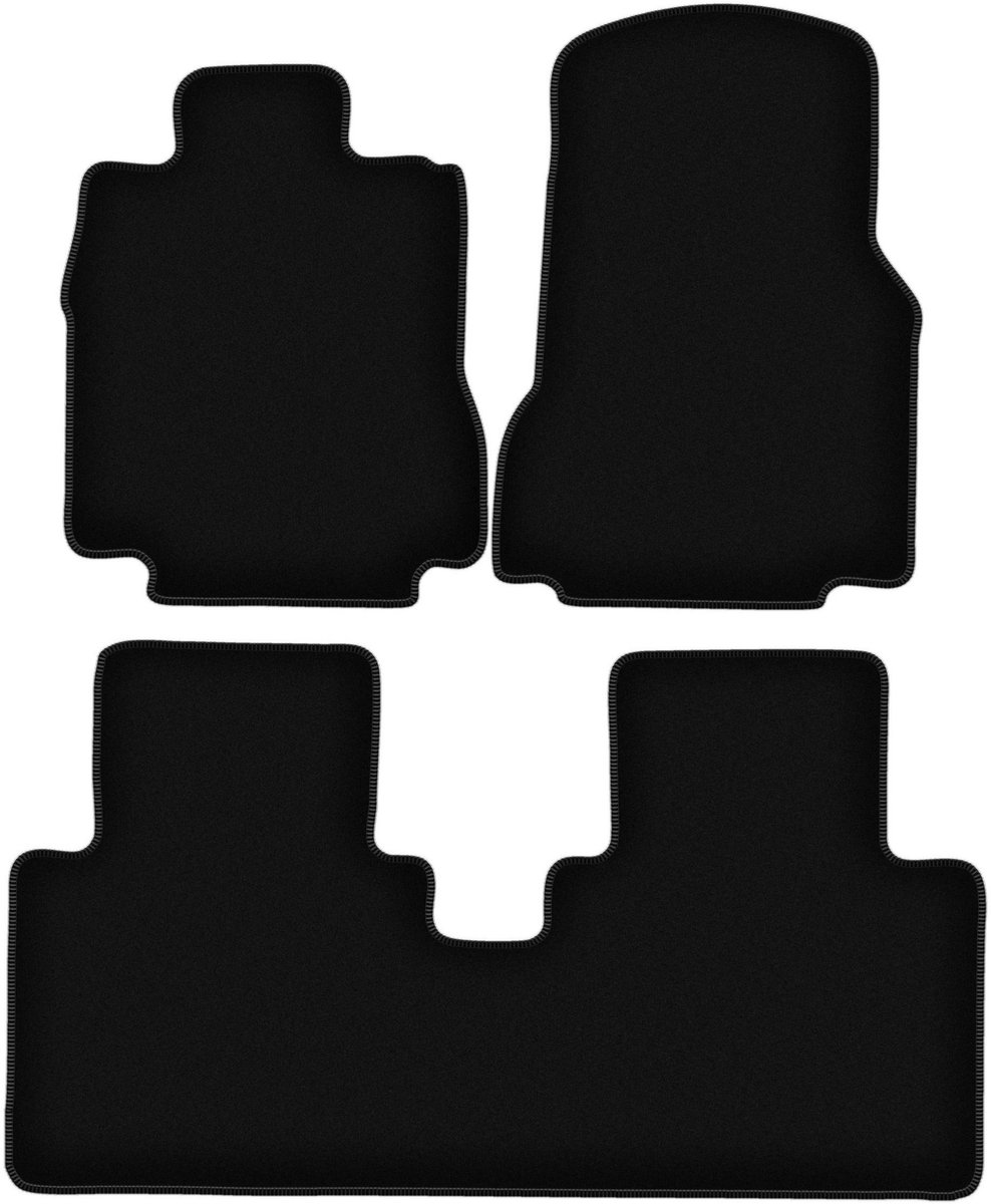BASIC zwarte veloursmatten voor: Mercedes A W168 Family minivan (2001-2005)