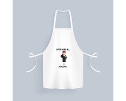 Akyol - later word ik advocaat Keukenschort - Advocaat - advocaten - juridisch medewerker - jurist - advocate - recht - rechter - verdediger - raadsman - pleiter - wetgeleerde - meester - rechtskundige - rechtsgeleerde - 82 bij 71 cm