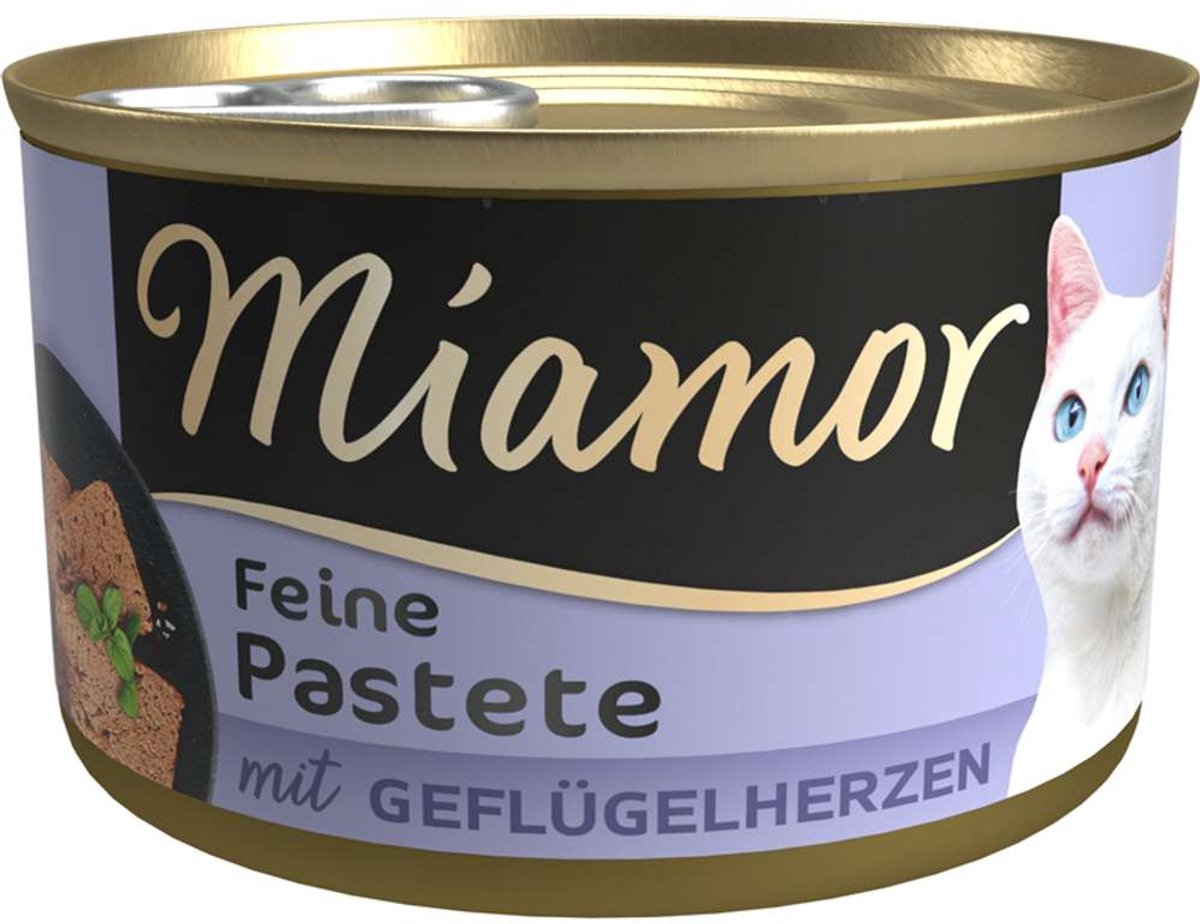 Miamor - Patéblik 12x85g - Gevogelteharten