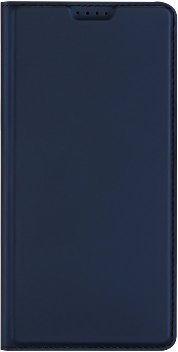 Dux Ducis Slim Softcase Bookcase voor de Oppo Reno 13 - Donkerblauw