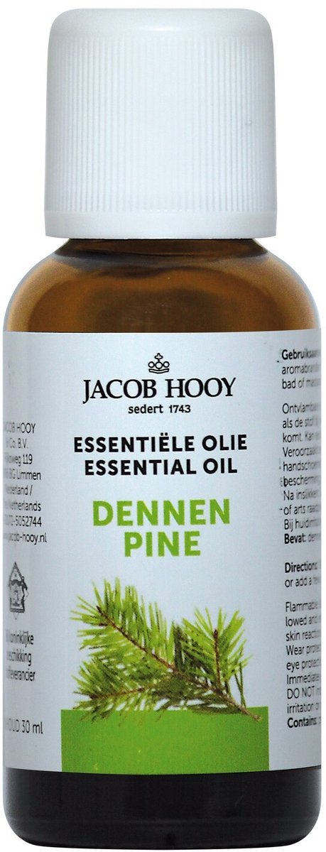 Goedkoopste Jacob Hooy Dennen - 30 ml - Etherische Olie