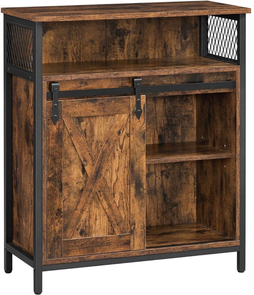 CRLYN® Opbergkasten met Deuren - Dressoir Kasten Binnen - Boekenkast
