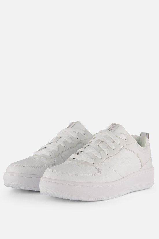 Skechers Sport Court 92 Sneakers wit Synthetisch - Dames - Maat 39