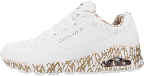 Skechers Uno - Baskets pour femmes Loving Love pour femme - White - Taille 38