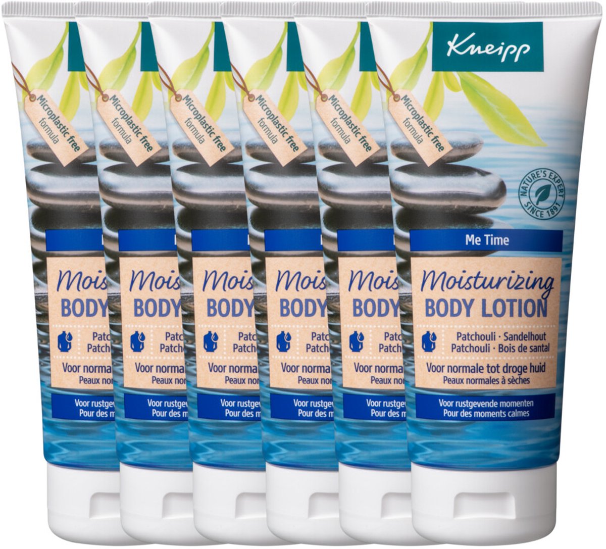 6x Kneipp Bodylotion Me Time 200 ml