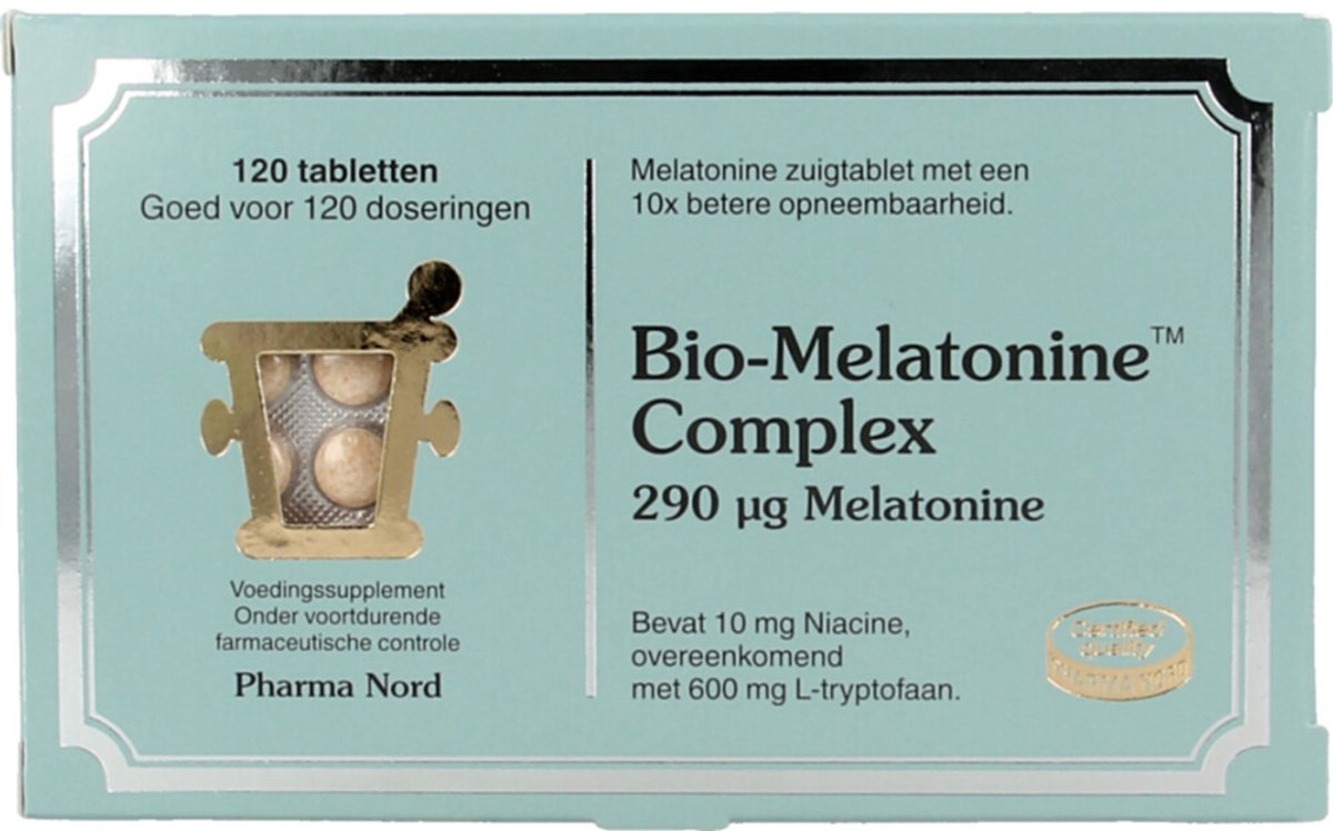 Pharma Nord Bio-Melatonine Complex - 2 x 120 zuigtabletten - Voordeelverpakking