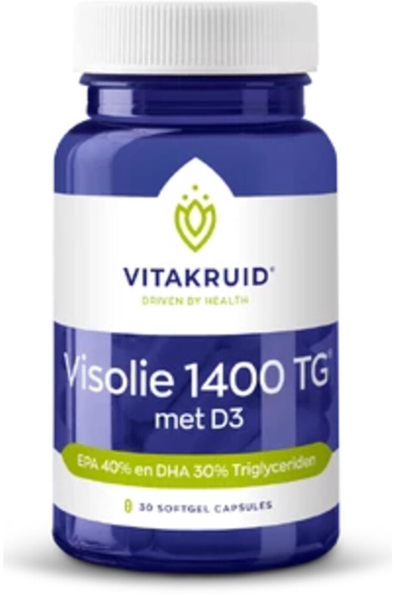 Goedkoopste Vitakruid Visolie 1400 TG met D3