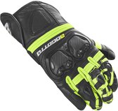 Bogotto F-ST Gants De Moto, Schwarz/gelb, S