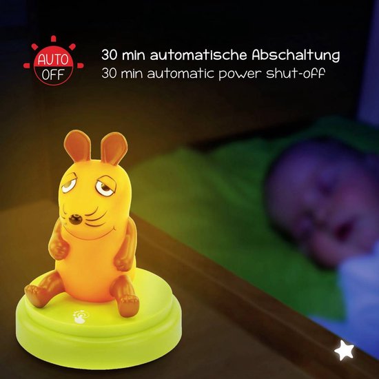 Die Maus Kat - Nachtlampje - LED - Met sensor van Die Maus — afbeelding 4