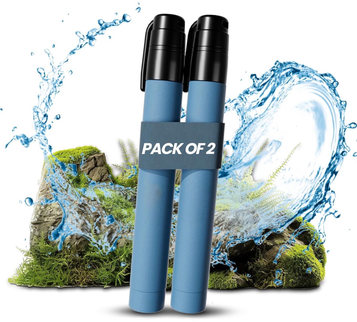 Waterfilter Noodpakket - Noodpakket - Waterfilter - Waterfilter survival - Drinkfles