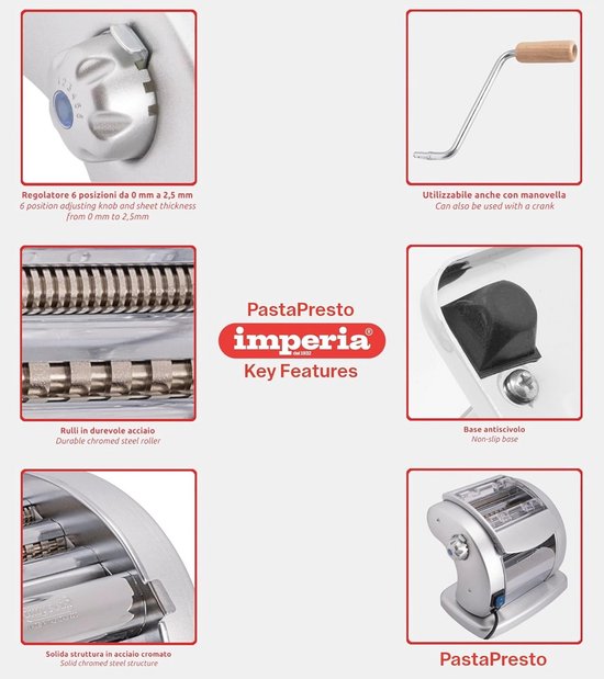 Elektrische pastamachine voor verse pasta - Perfect voor lasagne, fettuccine en tagliolini van Philips — afbeelding 4