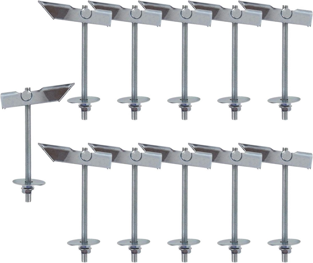 11 stuks zwaar gewicht kantelpluggen van verzinkt koolstofstaal M8 x 100 mm