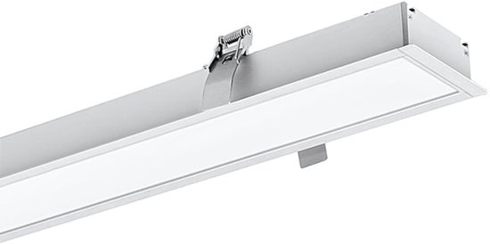 Réglette Encastrable LED 120cm 35W Blanc - Blanc Neutre 4000K - 5500K